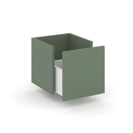 Вставка в надставку - один ящик+ЗС CОНCЕПТ CН.НП-001 Кобо Белый бриллиант / CONCEPT CN.NP-001_0