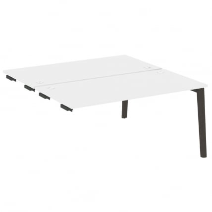 Стол-приставка двойной к опорным элементам ОНИКС ВООД ОВ.Д.СПР-4.8 Белый Бриллиант/Темный / ONIX WOOD OW.D.SPR-4.8_0