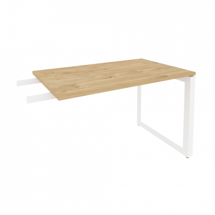 Брифинг-приставка на О-образном м/к ОНИКС О.МО-БР-11 Тиквуд Светлый/Белый / ONIX O.MO-BR-11_0