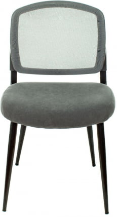 Стул для кухни Бюрократ КФ-8В блаcк Серый / KF-8W black_1