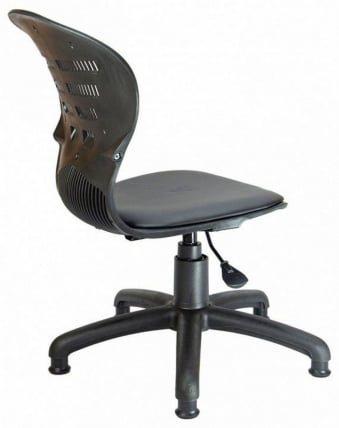 Кресло офисное РCХ 1120 ПЛ Блаcк Черное Серое / RCH PL Black_1