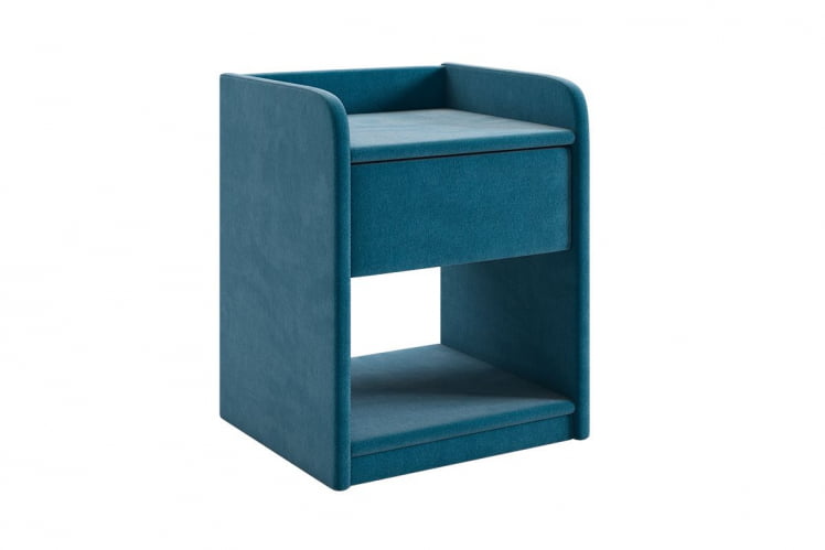 Тумба прикроватная Аманда 2 ТМ-003.2 изумруд (велюр) / TM-003.2_0