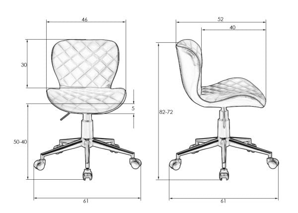 Офисное кресло для персонала ДОБРИН РОРЙ (красно-черный) 2 шт / DOBRIN RORY_11