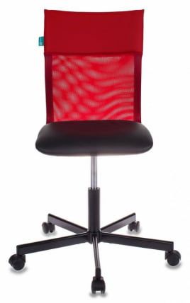 Кресло офисное Бюрократ CХ-1399 Р+Б Красное Черное спинка сетка / CH-1399 R+B_1