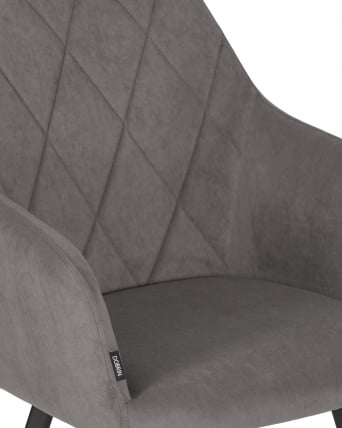 Стул обеденный ДОБРИН РОБЙ велюр Катаниа Чоколате / DOBRIN ROBY Catania Chocolate_7