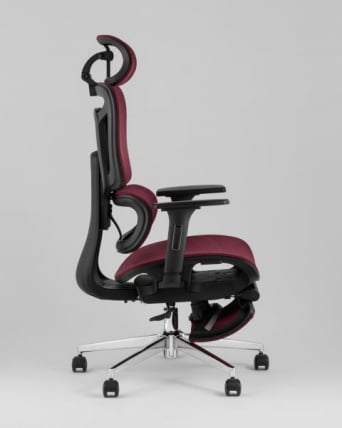 Кресло офисное ТопЧаирс Нимбус бордовый / TopChairs Nimbus_2