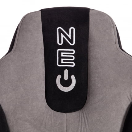 Кресло НЕО 2 (22) флок Черный/серый 35/29 / NEO_7