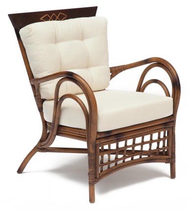 Кресло Сеcрет Де Маисон Каванто натуральный ротанг, 70*74*90 см, коричневый античный / Бровн Антикуе / Secret De Maison Kavanto Brown Antique_0