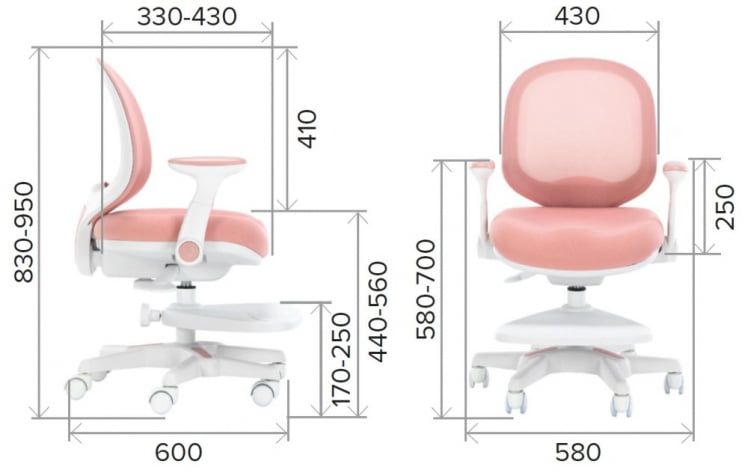 Детское кресло Еверпроф Кидс 102 Ткань Голубой / Everprof Kids_13