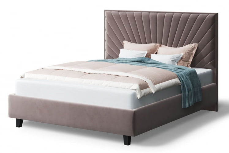 Кровать Леона, 2000кс1600мм, кофе / 2000x1600мм,_0