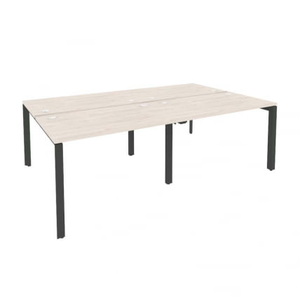 Рабочая станция на П-образном м/к ОНИКС О.МП-Д.РС-4.2.7 Денвер Светлый/Антрацит / ONIX O.MP-D.RS-4.2.7_0