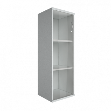 Шкаф средний узкий левый Рива А.СУ-2.4 Л Белый / Riva_0