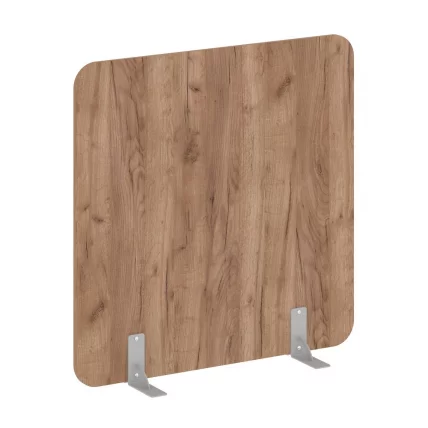 Перегородки на металлических опорах на фетровых подпятниках Р-лине ДП.Ф-120-120 Дуб Табак / R-line DP.F-120-120_0