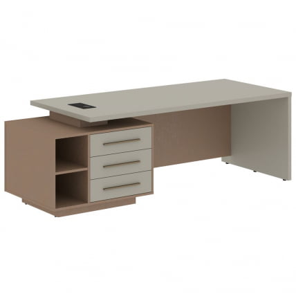 Стол руководителя левый ВЕЛИОН ВCТ 2390 Л Аметист Кобра / VELION VCT L_0