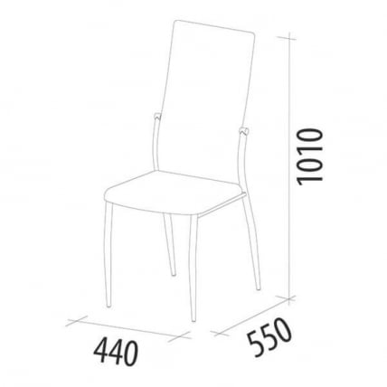 Стул Фаворит Десерт коричневый_5