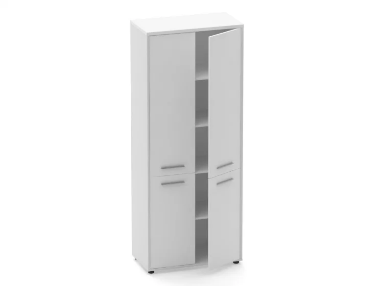 Шкаф 4 широкий закрытый, 4 двери Дека 10.19.151 Белый / Deka_1