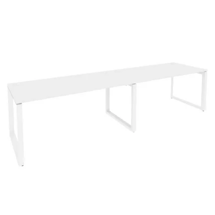 Рабочая станция на О-образном м/к ОНИКС О.МО-РС-2.4.8 Белый Бриллиант / ONIX O.MO-RS-2.4.8_0