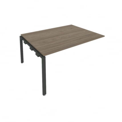 Проходной наборный элемент переговорного стола Метал Сйстем Б.ППРГ-4 Вяз/Антрацит / Metal System_0