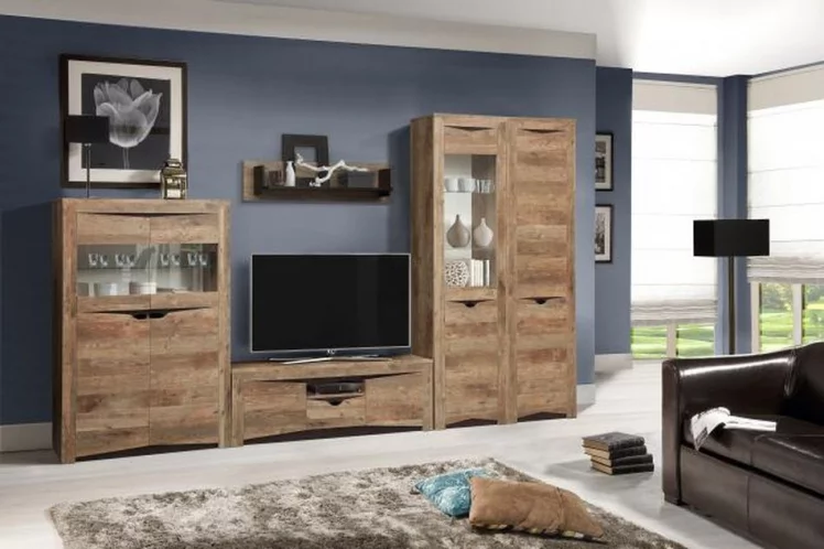 Шкаф для одежды Лючия 33.18 Кейптаун Венге_2