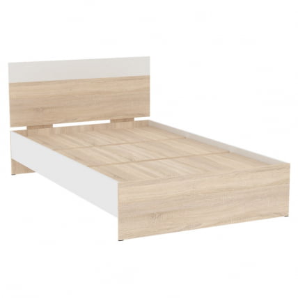 Кровать Алиса(Л26)1247х903х2063(ДСС-Белый) / Алиса(L26)1247х903х2063(ДСС-Белый)_0