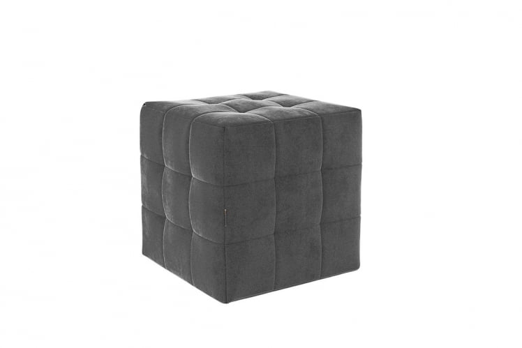 Пуф Рубик 2 ПМ-003.2 графит (велюр) / PM-003.2_0