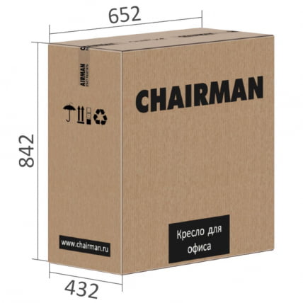 Кресло руководителя CХАИРМАН ДОМ (Хоме) 505 Голубой / CHAIRMAN (Home)_5