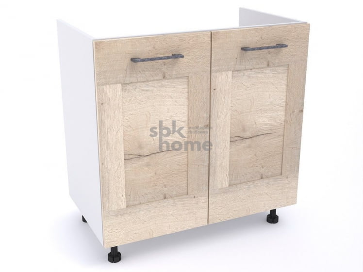 Стол под мойку СМ-80, Дублин (800*470*820) Дуб галифакс белый, 21613_0