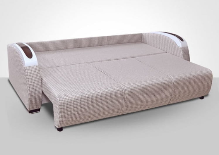 Диван-кровать Европа-2 майа 3 арена бежевая микровелюр В31-2 / W31-2_2