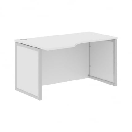 Стол письменный левый КСТЕН-КП КСКПCЕТ 149Х Л Белый Серый / XTEN-QP XQPCET 149H L_0
