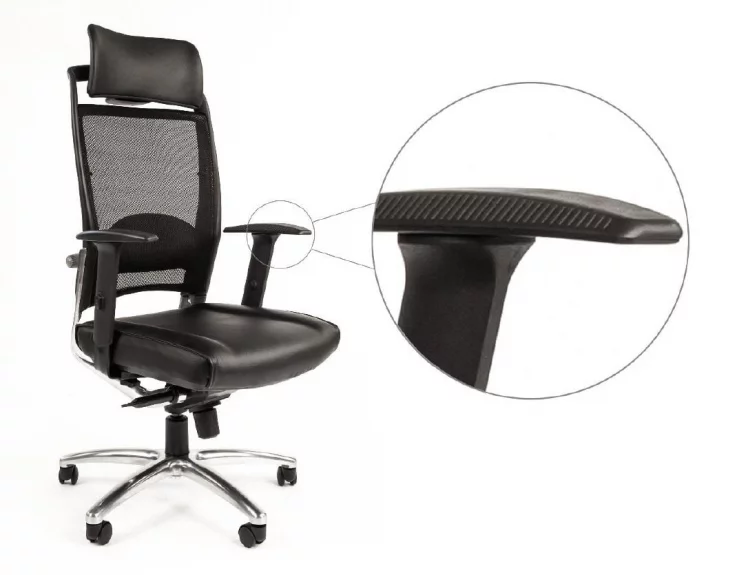 Кресло руководителя CХАИРМАН Ерго 281 Черный (Л) / CHAIRMAN Ergo_1