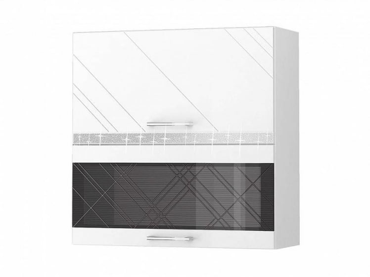 Шкаф-витрина кухонный (с системой плавного закрывания) Бьянка 102.09.1_0