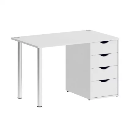 Стол письменный ХОМЕ ОФФИCЕ ВР.СП-3-118.4 Белый Бриллиант / HOME OFFICE VR.SP-3-118.4_0