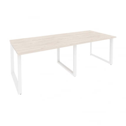 Стол переговорный (2 столешницы) ОНИКС О.МО-ПРГ-2.2 Денвер Светлый/Белый / ONIX O.MO-PRG-2.2_0
