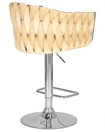 Стул барный ДОБРИН МАРCЕЛ Бежевый велюр МДЖ9-10 / DOBRIN MARCEL MJ9-10_3