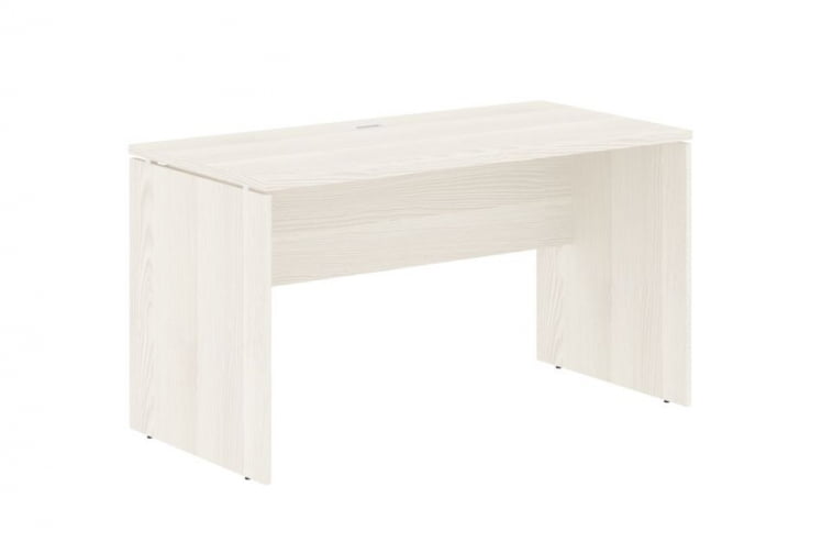 Стол письменный ЕДИС ЕДСТ 1367 Ясень Траун Белый / EDIS EDST_0