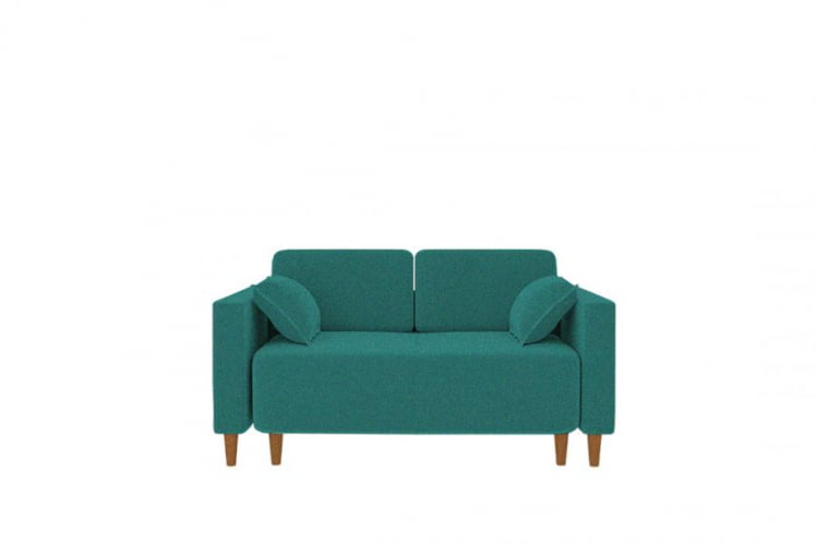 Диван прямой Ультра (Берхоусе) Цвет фасада: Азур рогожка; Тип: Прямой; Материал фасада: Микророгожка / (Berhouse)_0