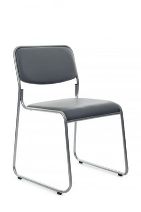 Кресло Никс РCХ ОМКЛ-01 Серый/Металл окрашенный Хром / Nix RCH OMKL-01_0