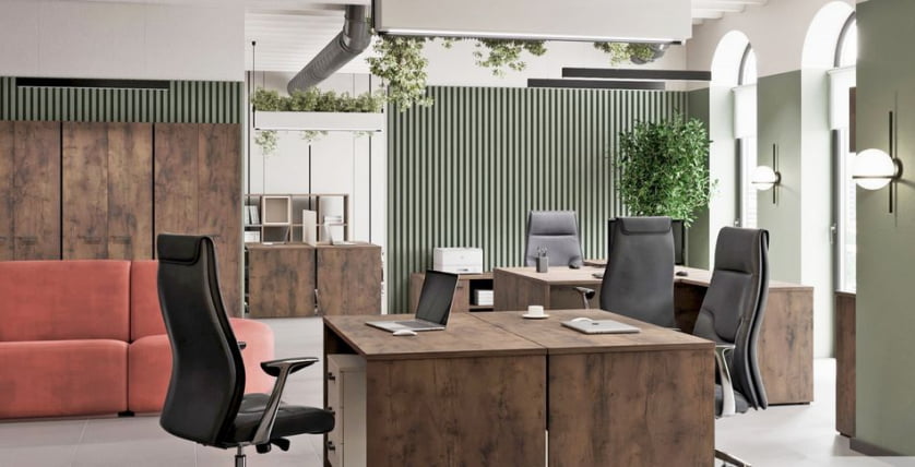 Стол письменный ЛЕМО Л-27 Таксония шоколадная / LEMO L-27_1