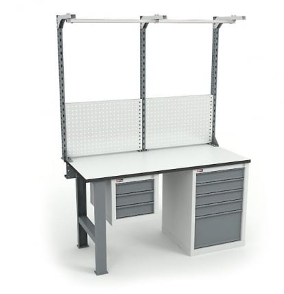 Верстак ВЛ-150-06 ЕСД + Экран ВС-150-Э3 ЕСД / ESD ESD_0