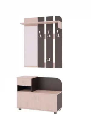 Прихожая Аврора Дуб млечный / Венге_0