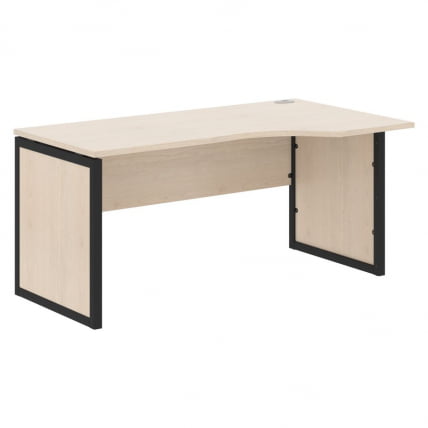 Стол письменный правый КСТЕН-КП КСКПCЕТ 169 Р Бук Тиара Антрацит / XTEN-QP XQPCET R_0