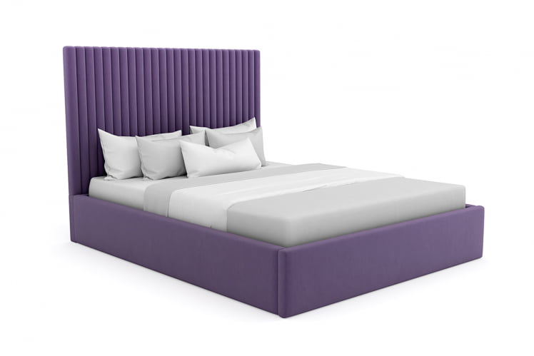 Кровать Савона 80кс200 велюр Севен 115 / Savona 80x200 Seven_1