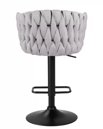 Стул барный ДОБРИН ЛЕОН Серая ткань ЛАР 275-17 / DOBRIN LEON LAR_4