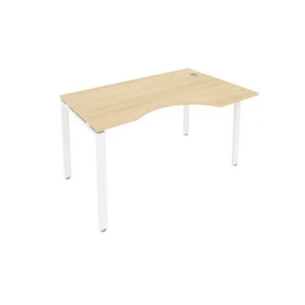 Стол письменный МЕТАЛ СЙСТЕМ Б.СА-2 Пр Акация/Белый / METAL SYSTEM_0