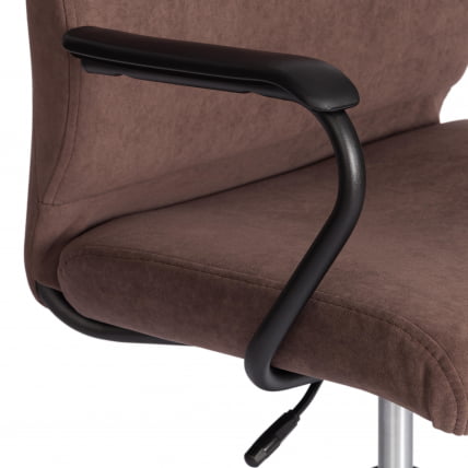 Кресло БЕНЕФИТ флок , коричневый, 6 / BENEFIT_7
