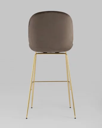 Стул барный Беетле голд Коричневый / Beetle gold_4
