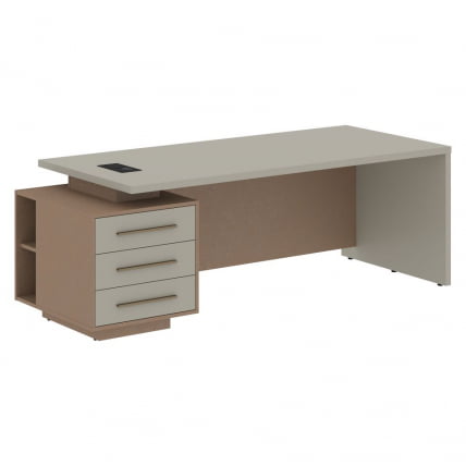 Стол руководителя левый ВЕЛИОН ВCТ 2290 Л Аметист Кобра / VELION VCT L_0