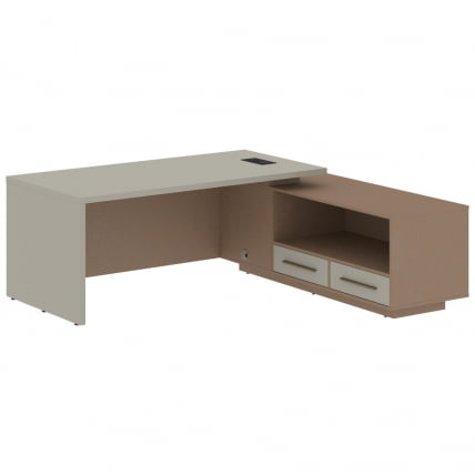 Стол руководителя правый ВЕЛИОН ВCТ 2119 Р Аметист Кобра / VELION VCT R_0