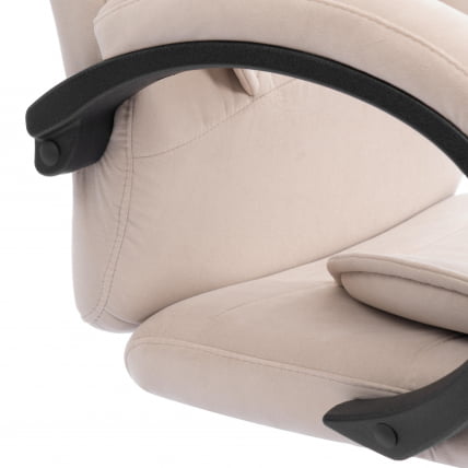 Кресло руководителя ОРЕОН металБЛ велюр, бежевый, 7 / OREON metalBL_6