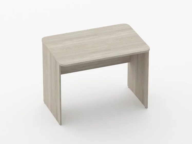 Стол прямой Глассй 1.10.10 Дуб молочный / Glassy_0